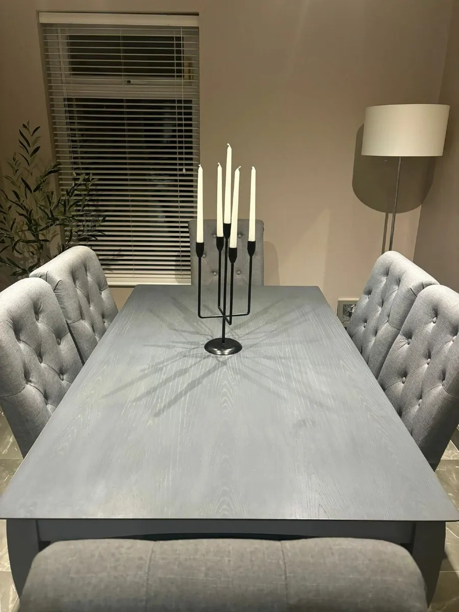 Dining table and chairs - Image 4