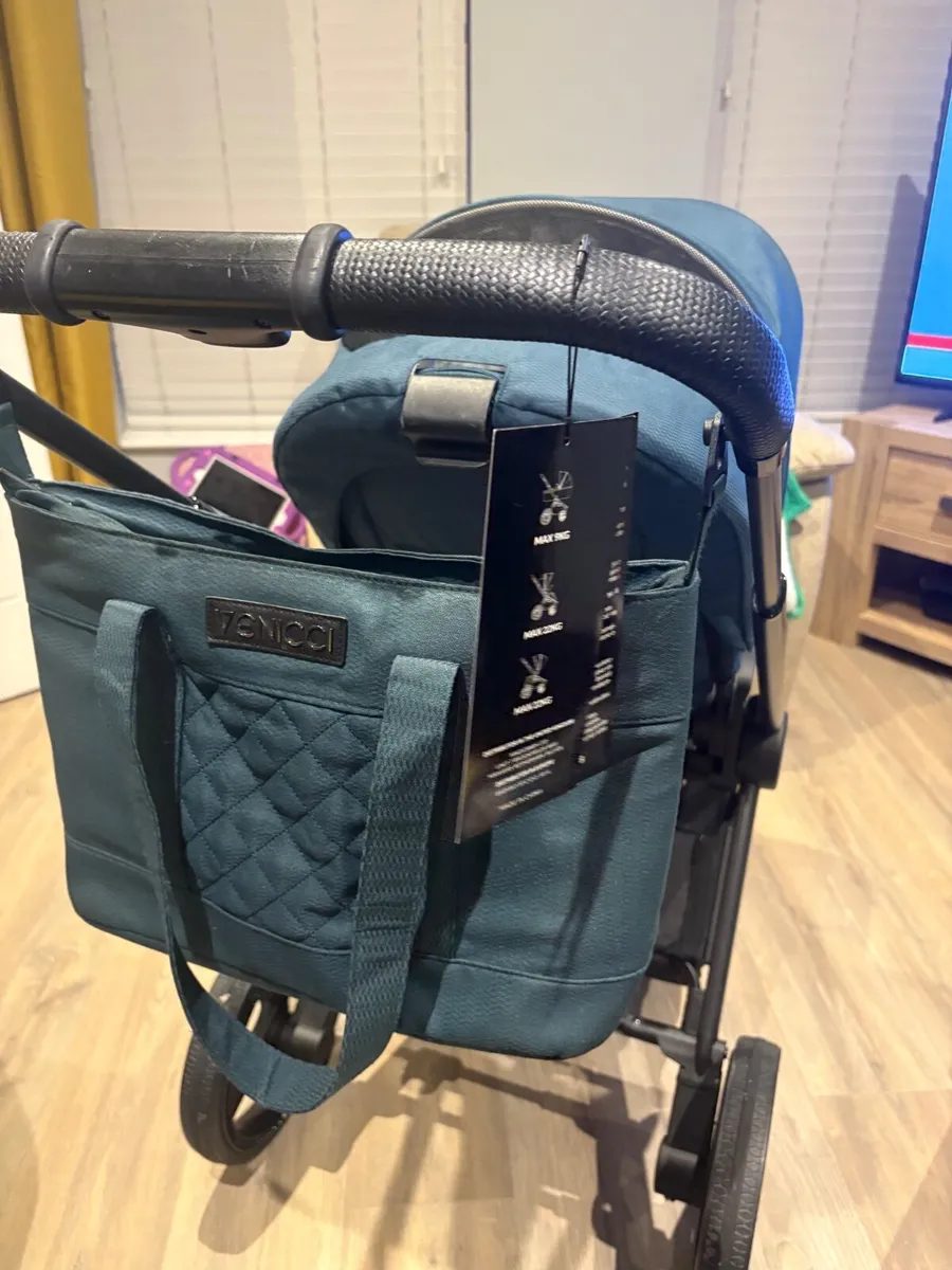 Venicci Tinum 2.0, 3 in 1 - TEAL BAY. Limited edit - Image 1