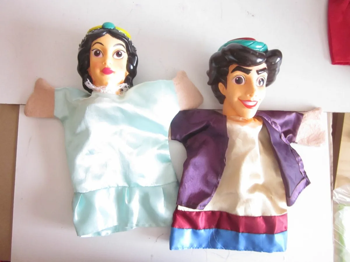 4X Disney Aladdin  Hand Puppets - Image 2