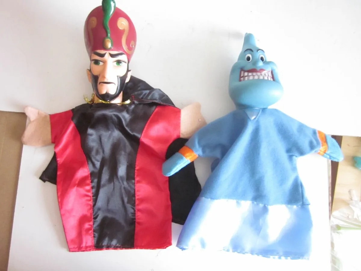 4X Disney Aladdin  Hand Puppets - Image 4