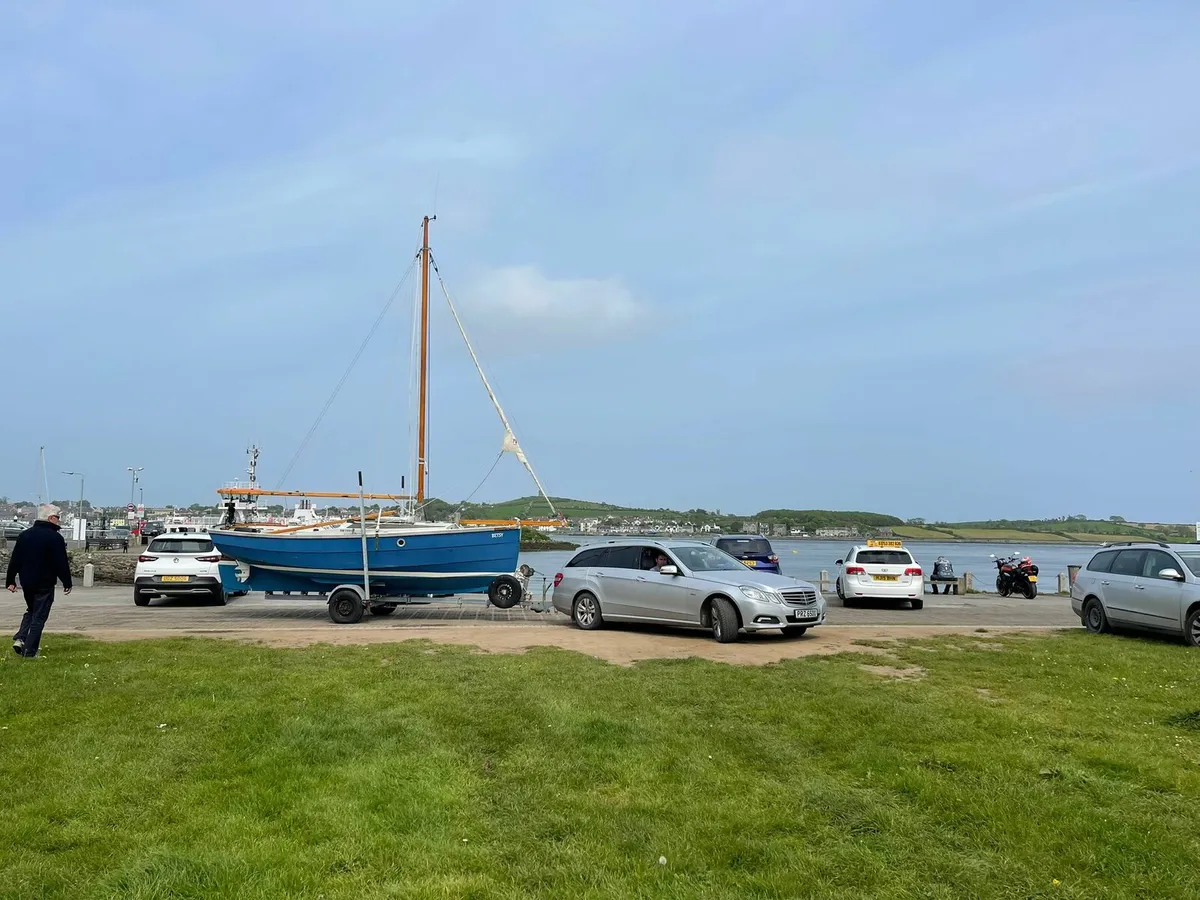Cornish crabbers shrimper 19 sailing boat and trai - Image 4