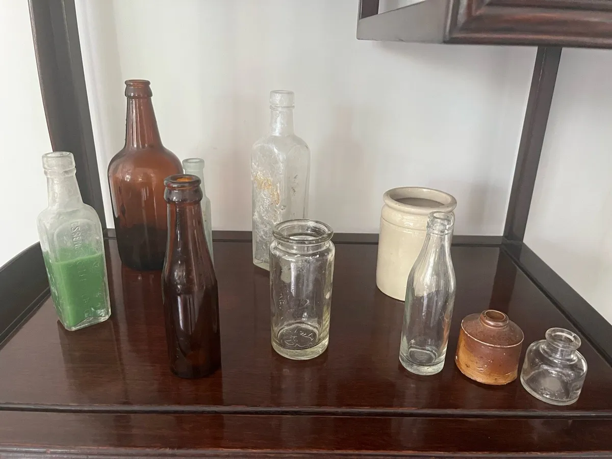 Antique bottle collection - over 55 bottles - Image 2