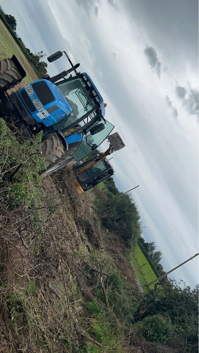 Mini digger and tractor hire - Image 2