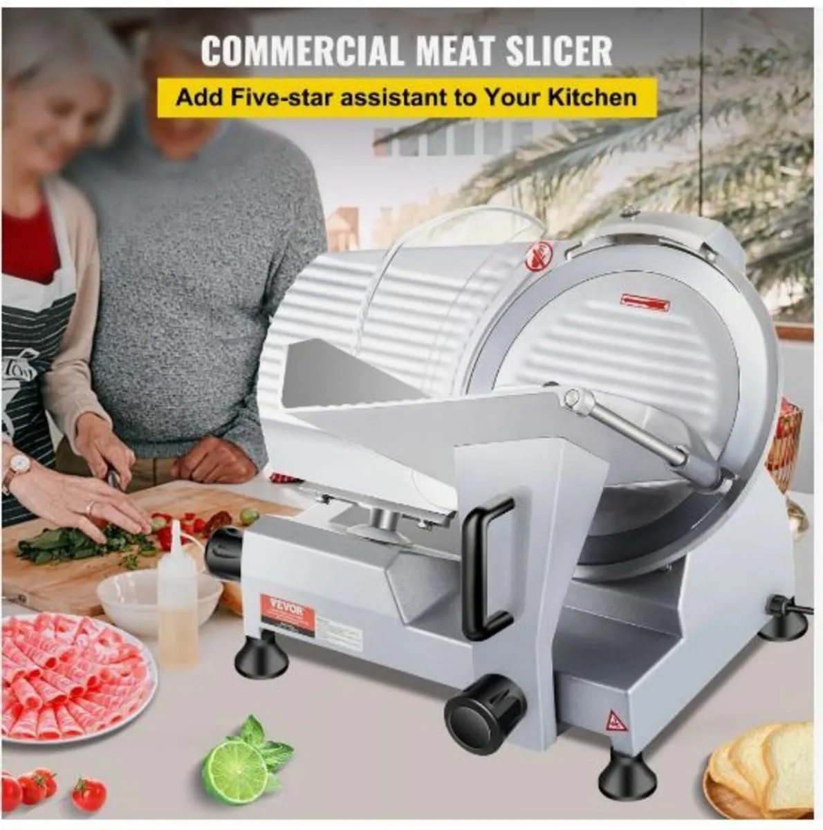 Commercial Meat Slicer, 240W - Image 2