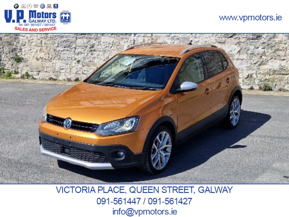 1 OWNER, REVERSE CAMERA,HIGH SPEC,POLO CROSS. - Image 1