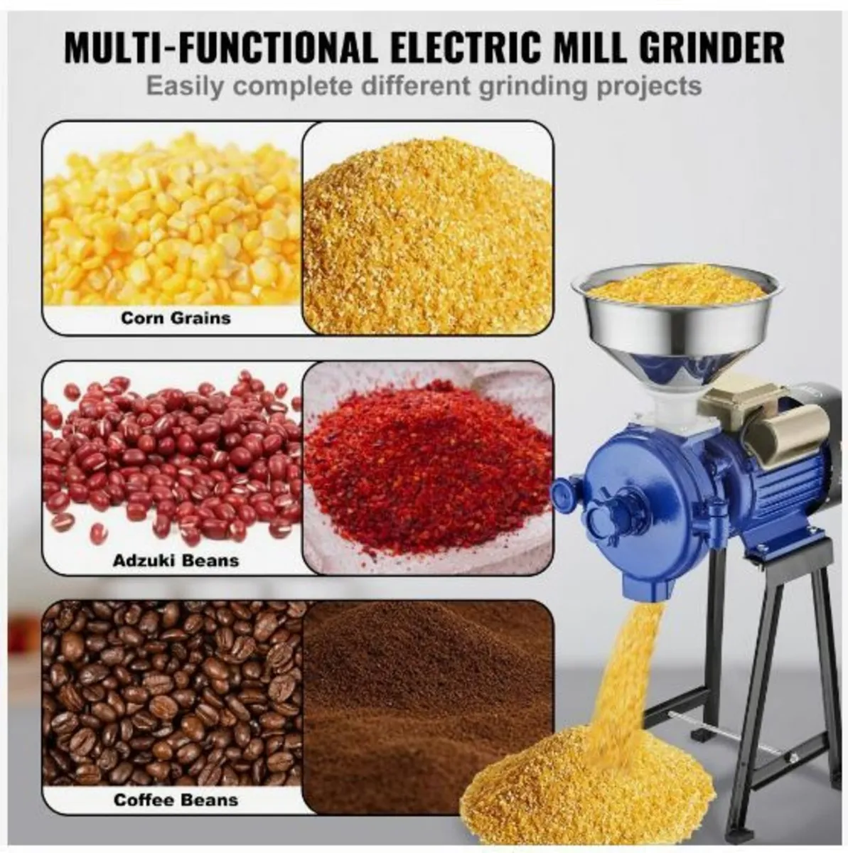 3000W Electric Grain Grinder - Image 2