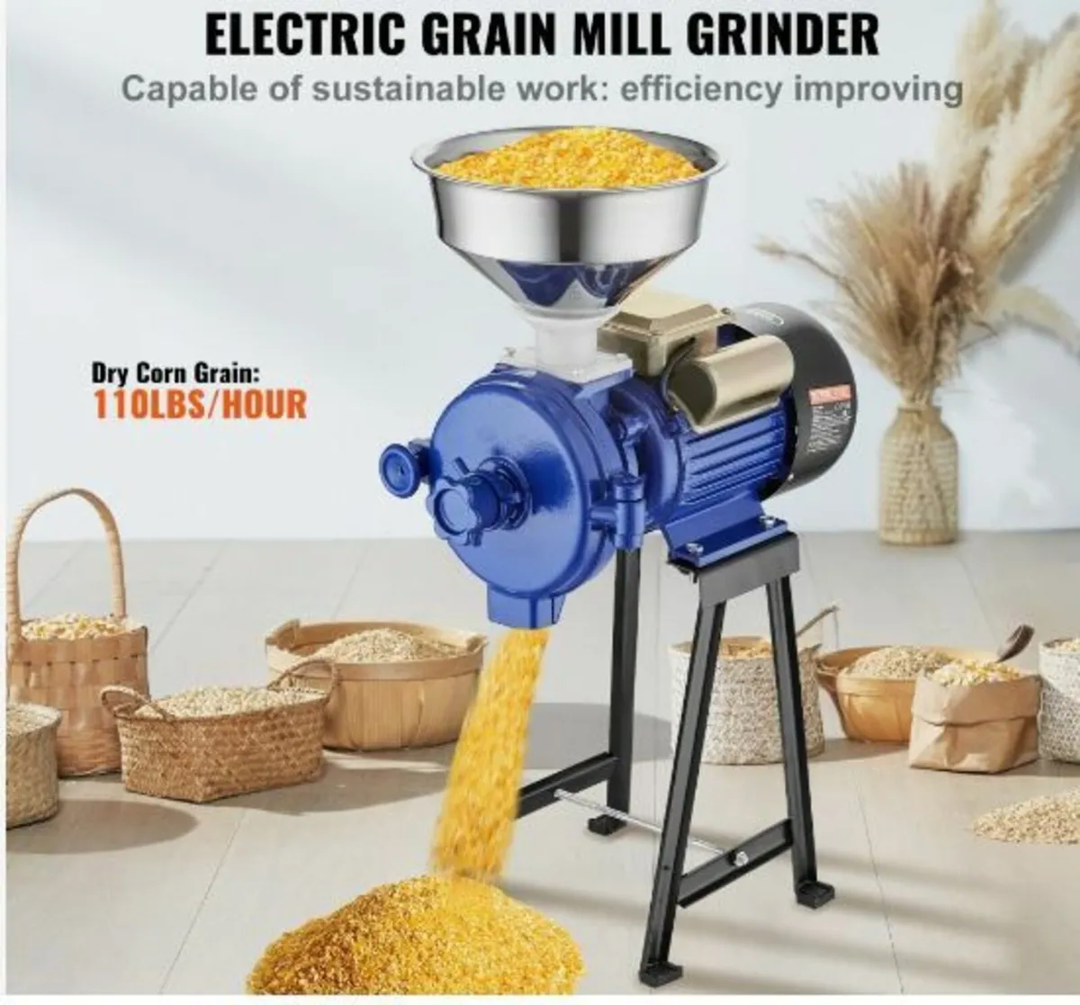 3000W Electric Grain Grinder - Image 4