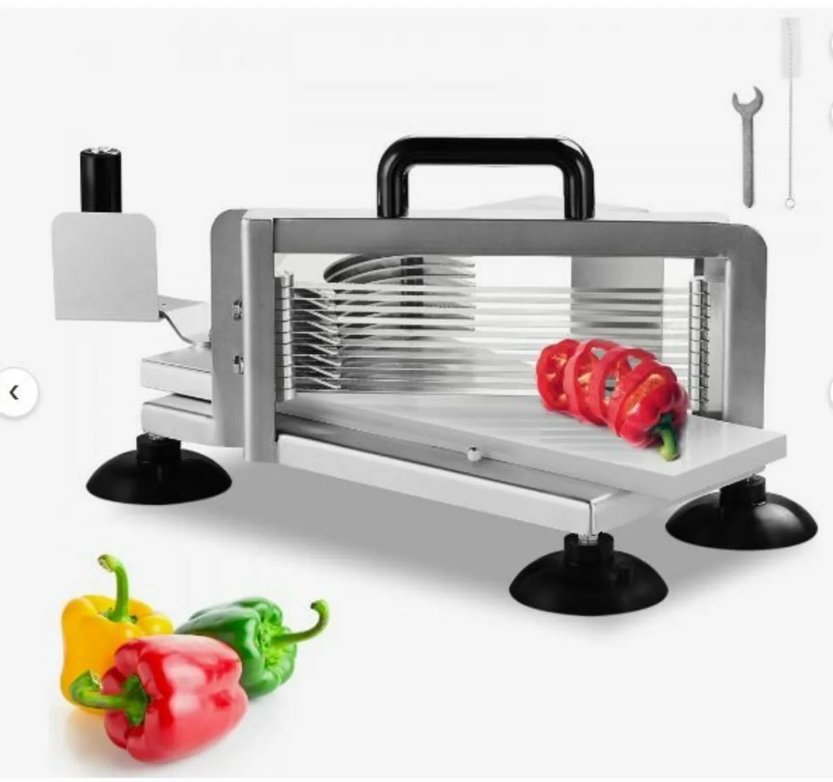 Commercial Tomato Slicer, 3/8 inch Tomato Cutter - Image 1