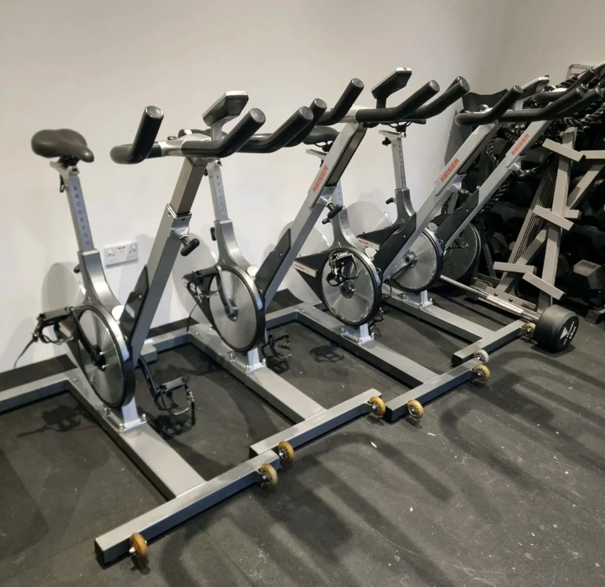 Keiser spin bike - gym equipment - Image 1