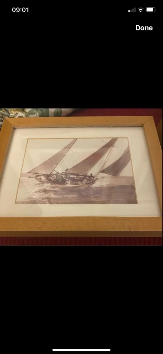 Framed Sailing Prints (2) - Image 2
