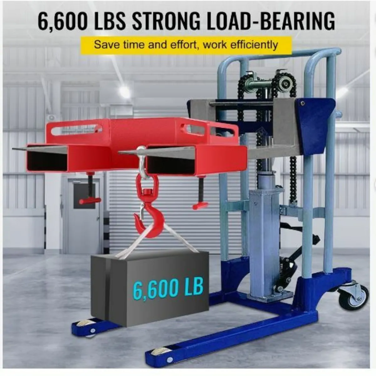 3 Ton Forklift Lifting Hook 6000 - Image 3