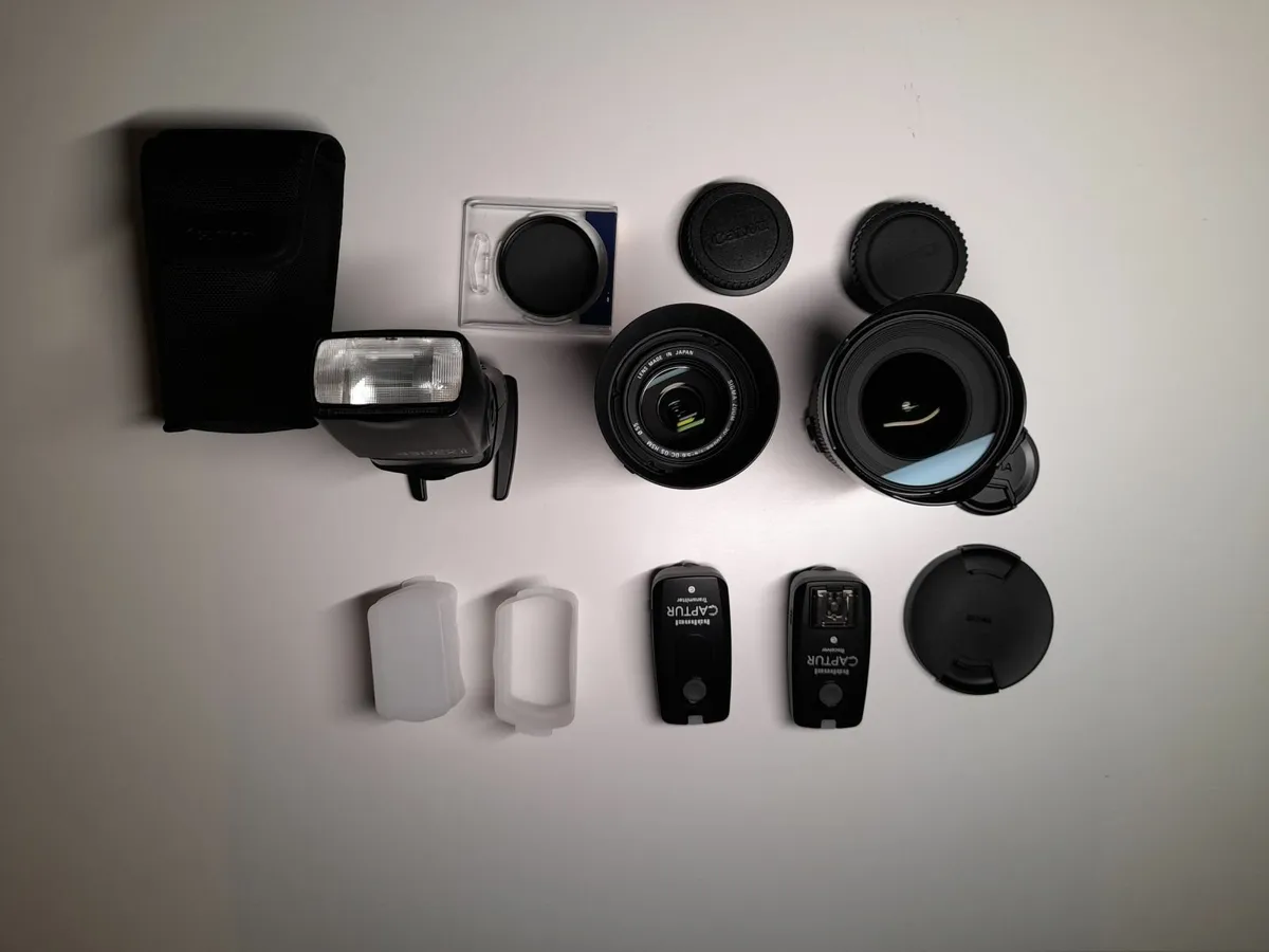 Sigma Lens + Canon 430EX II + Hahnel Captur Contro - Image 4