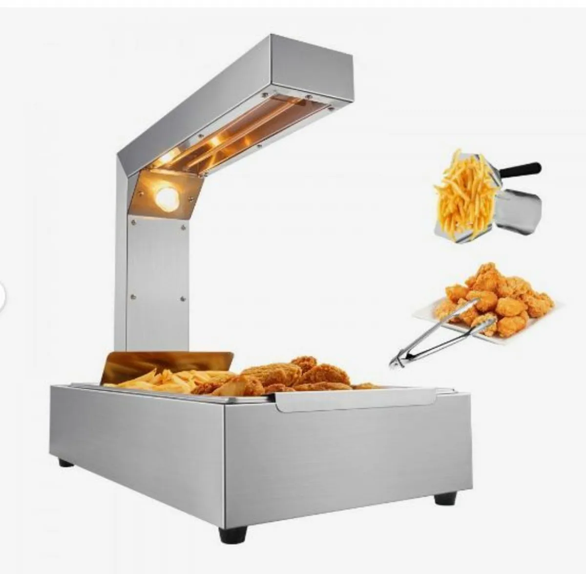 French Fry Food Warmer Electric Chip Warming Light - Image 1
