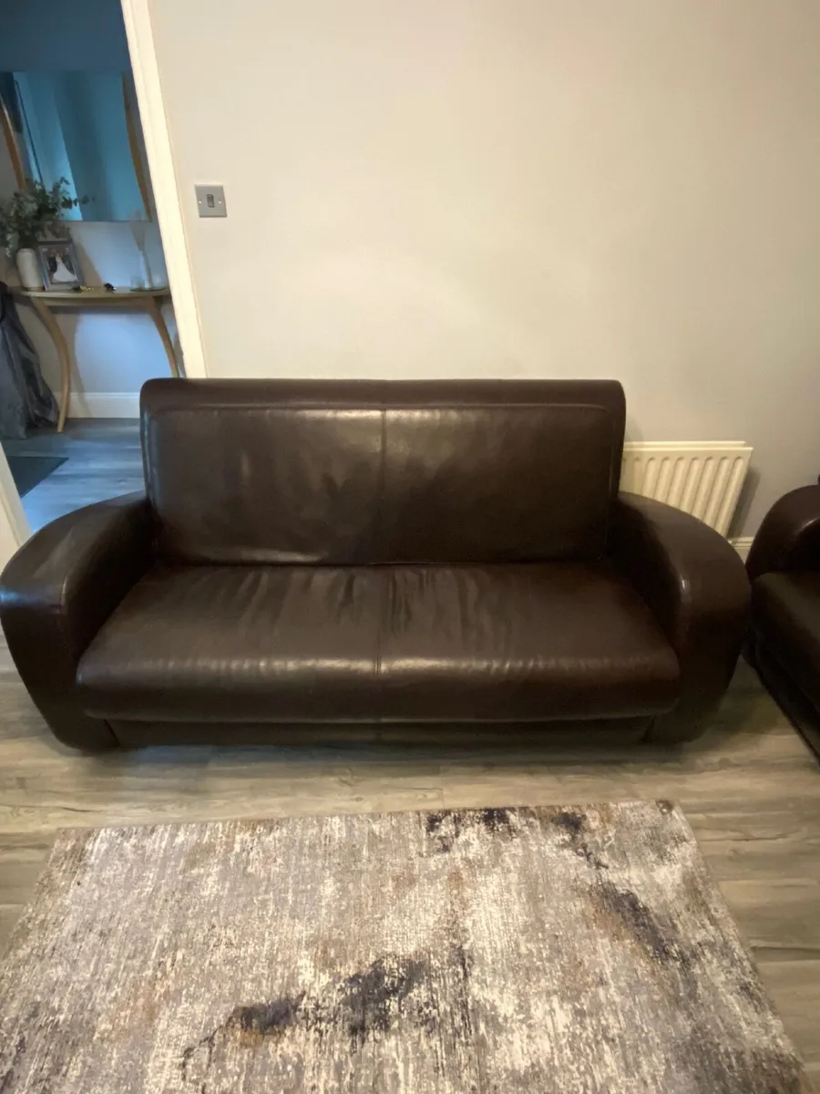 Real Leather sofa 3+2+1 - Image 3
