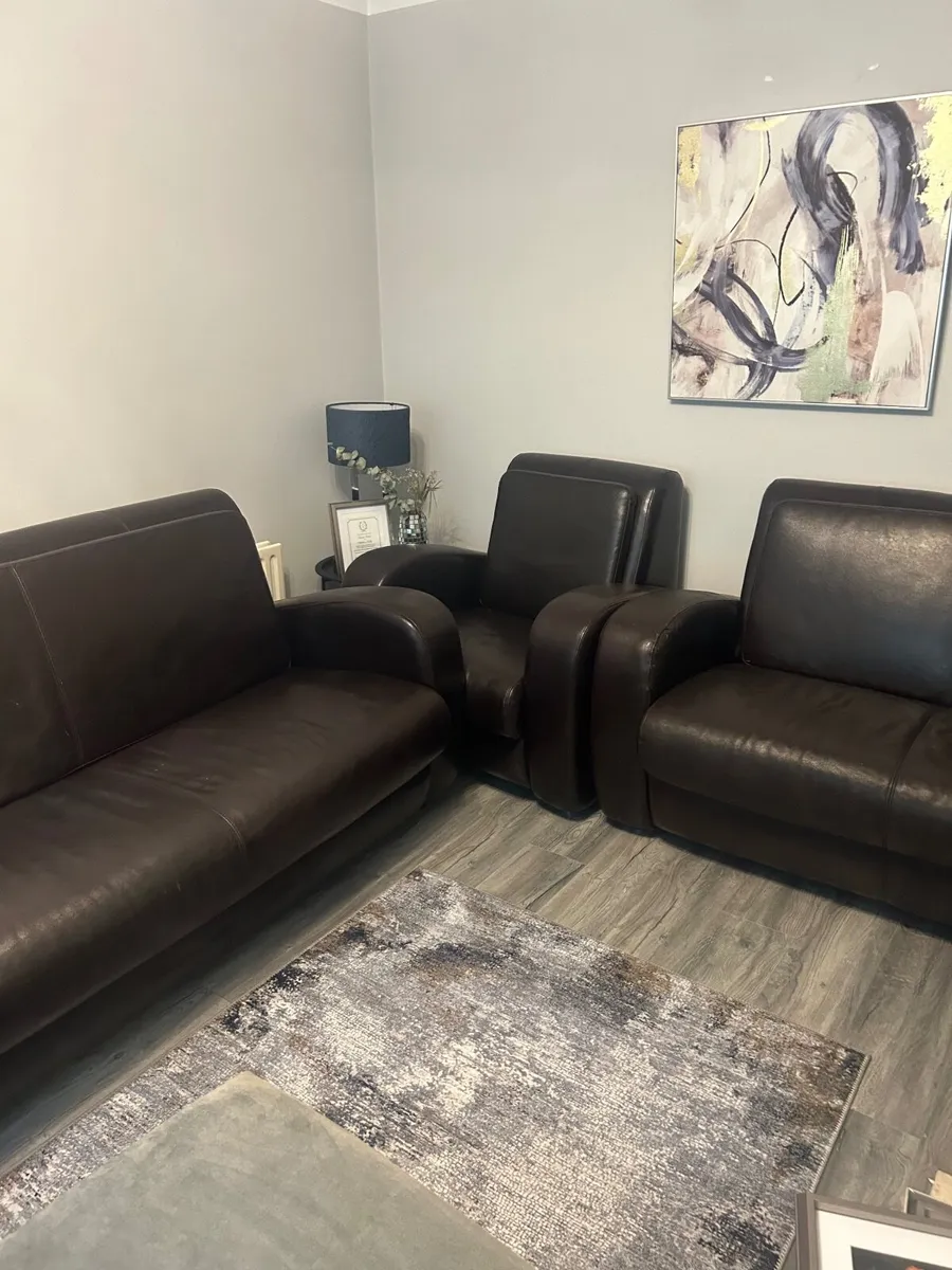 Real Leather sofa 3+2+1 - Image 4