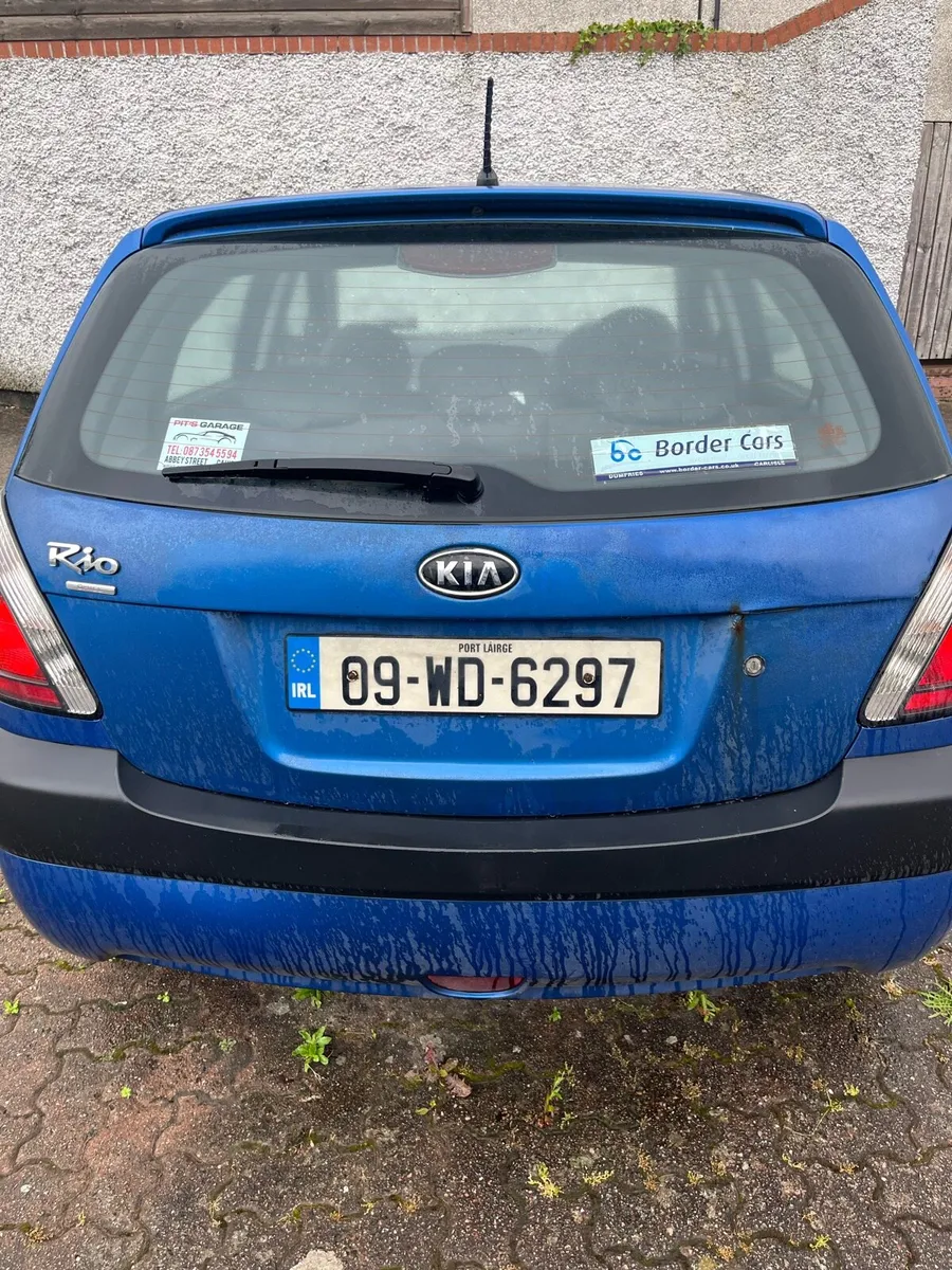 Kia Rio 09 no test no tax runs and drives - Image 4