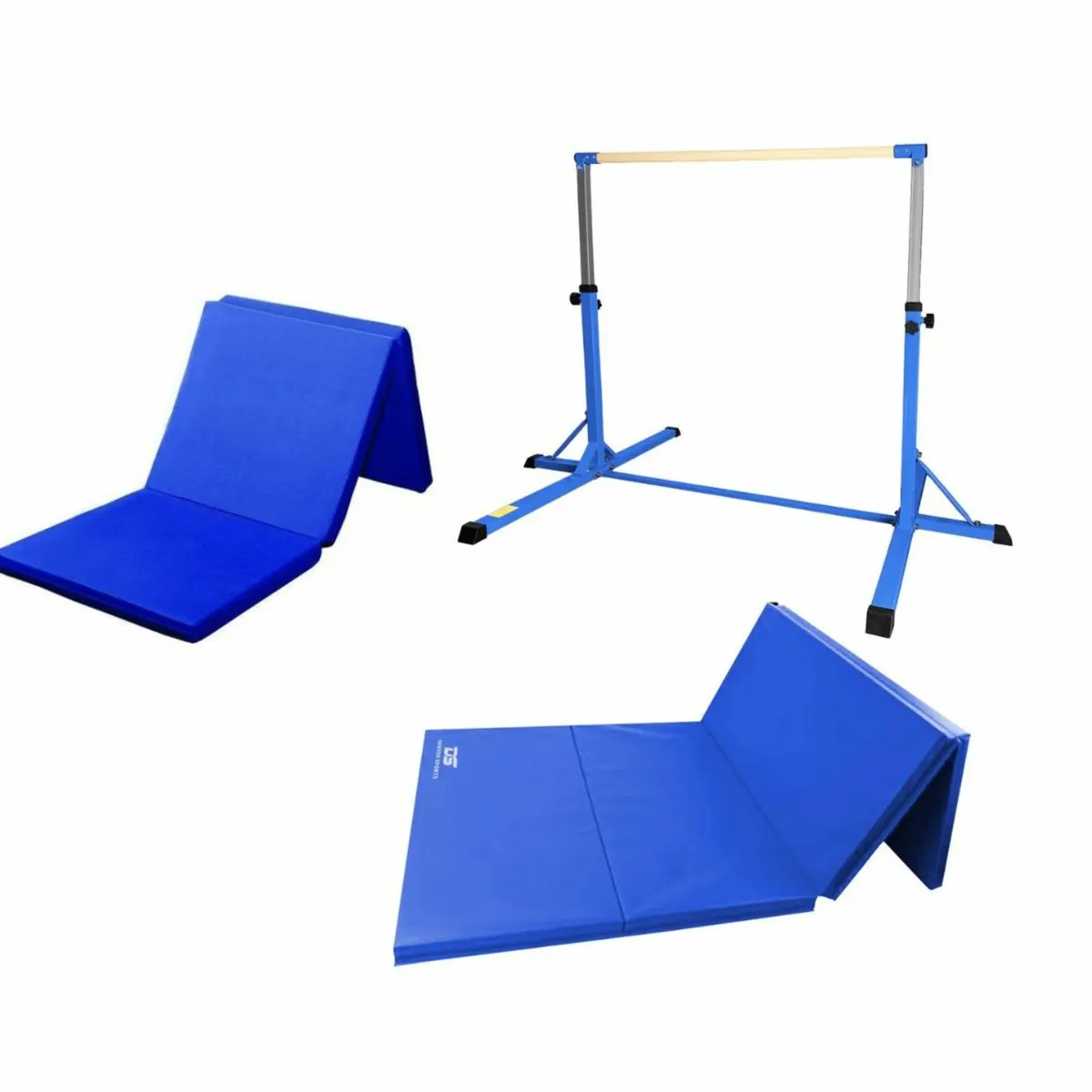 Gymnastics High Bar and Mat Set-Free delivery - Image 1