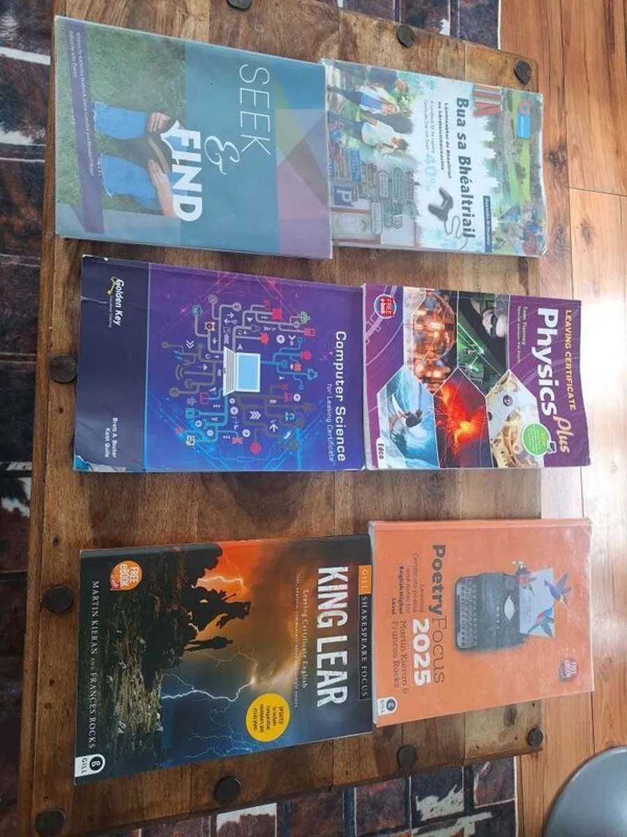 Leaving Cert Unused Books for Sale - Image 1