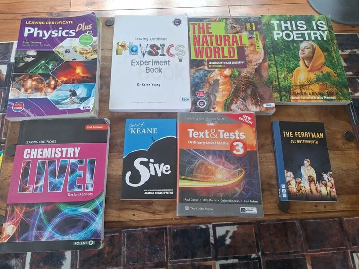 Leaving Cert Unused Books for Sale - Image 3