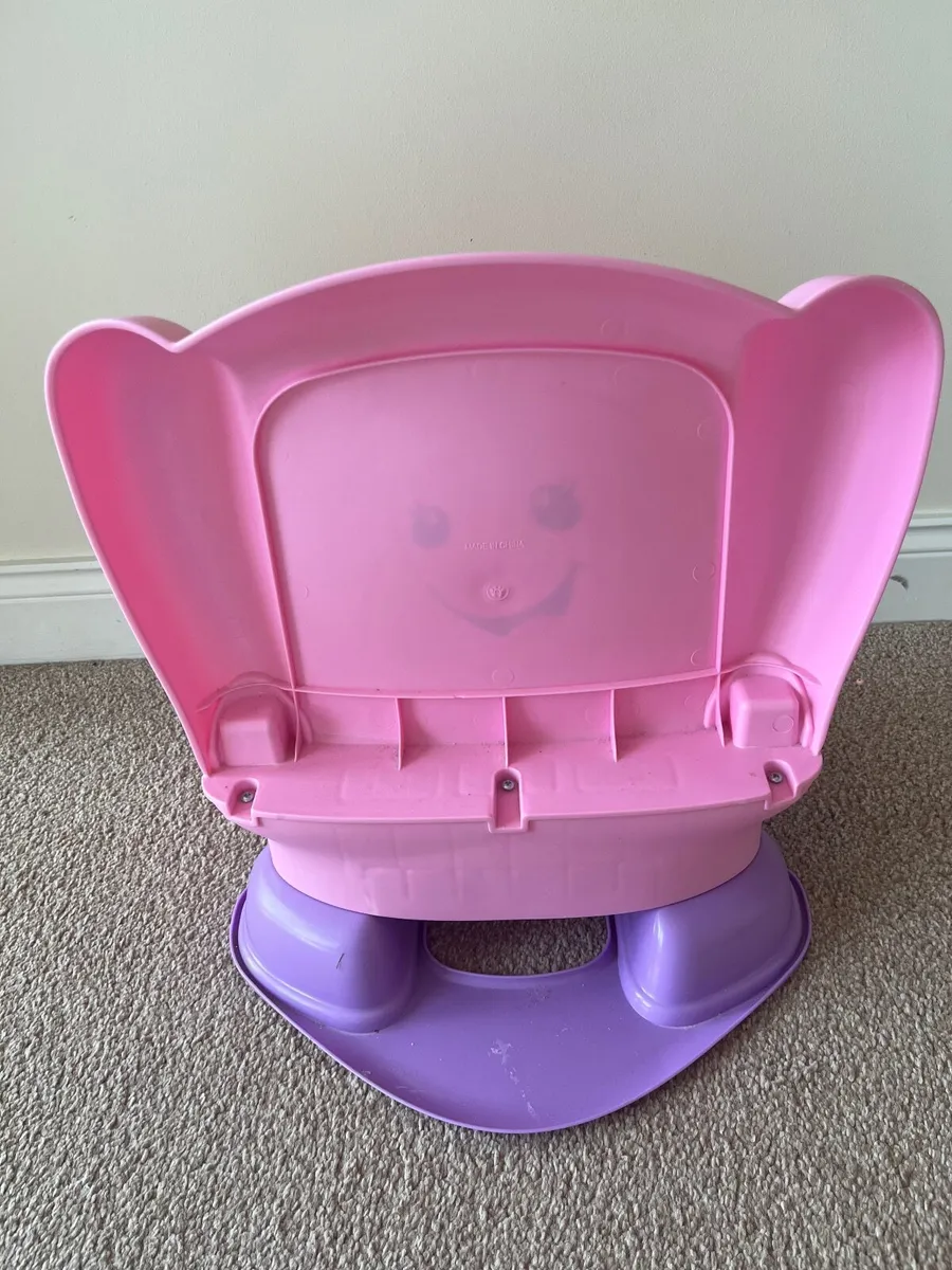 Fischer Price Pink Chair - Image 4