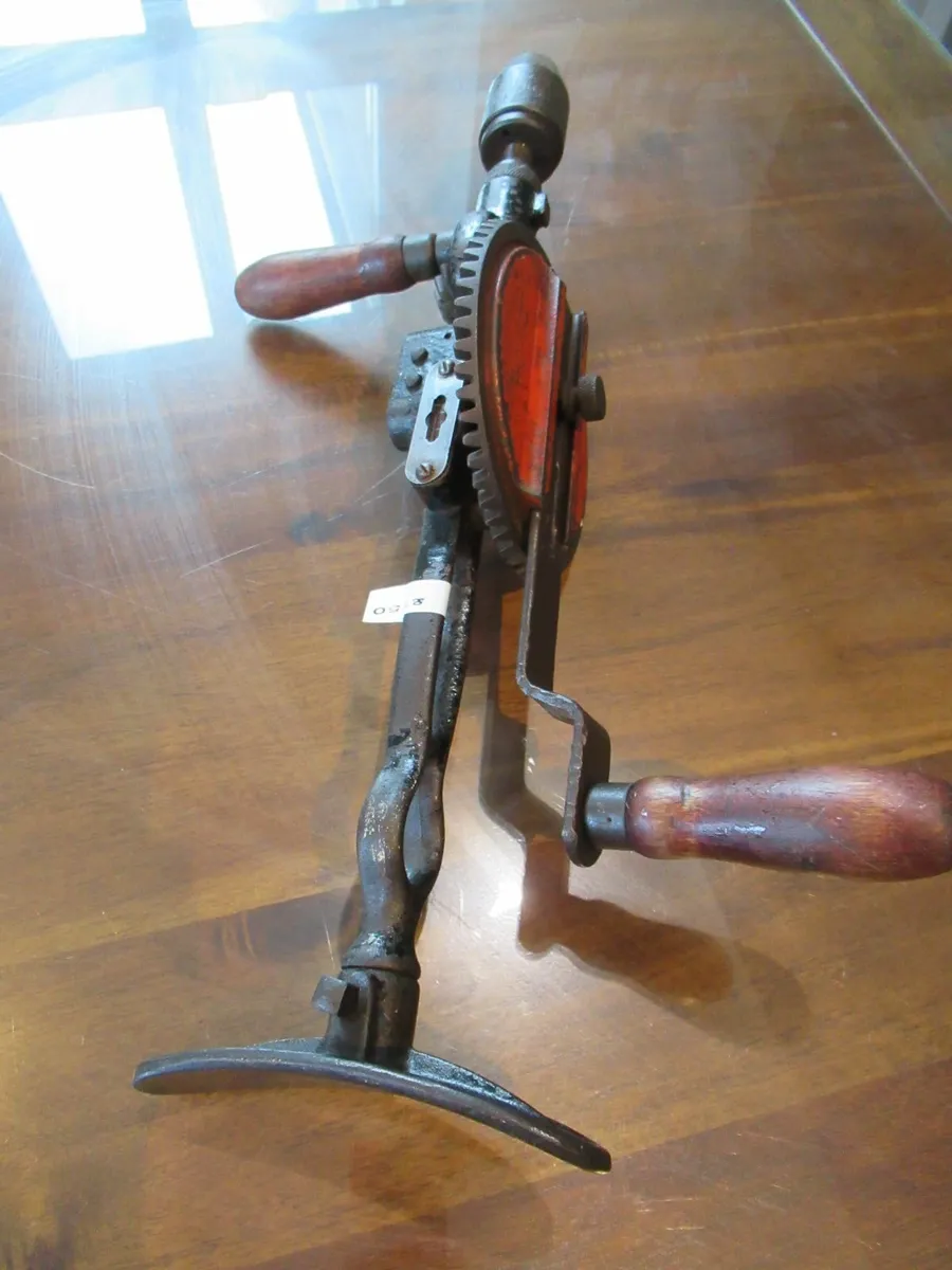 antique carpenter drill breast hand vintage RARE - Image 3