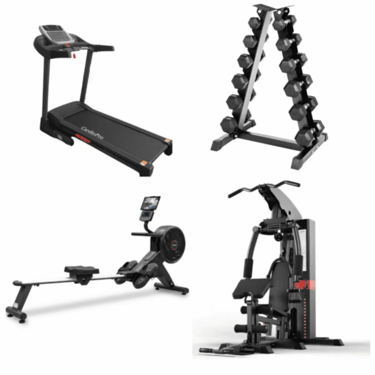 Full Home Gym Strength and Cardio Bundle