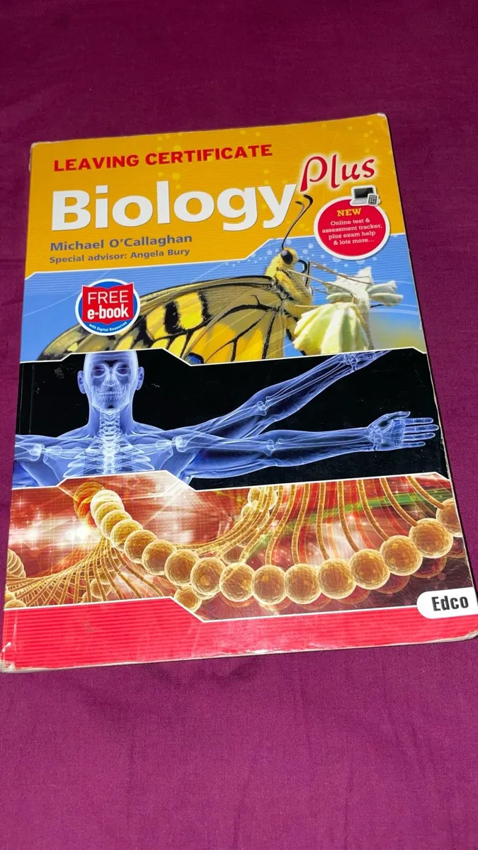 Leaving cert biology plus book - Image 1