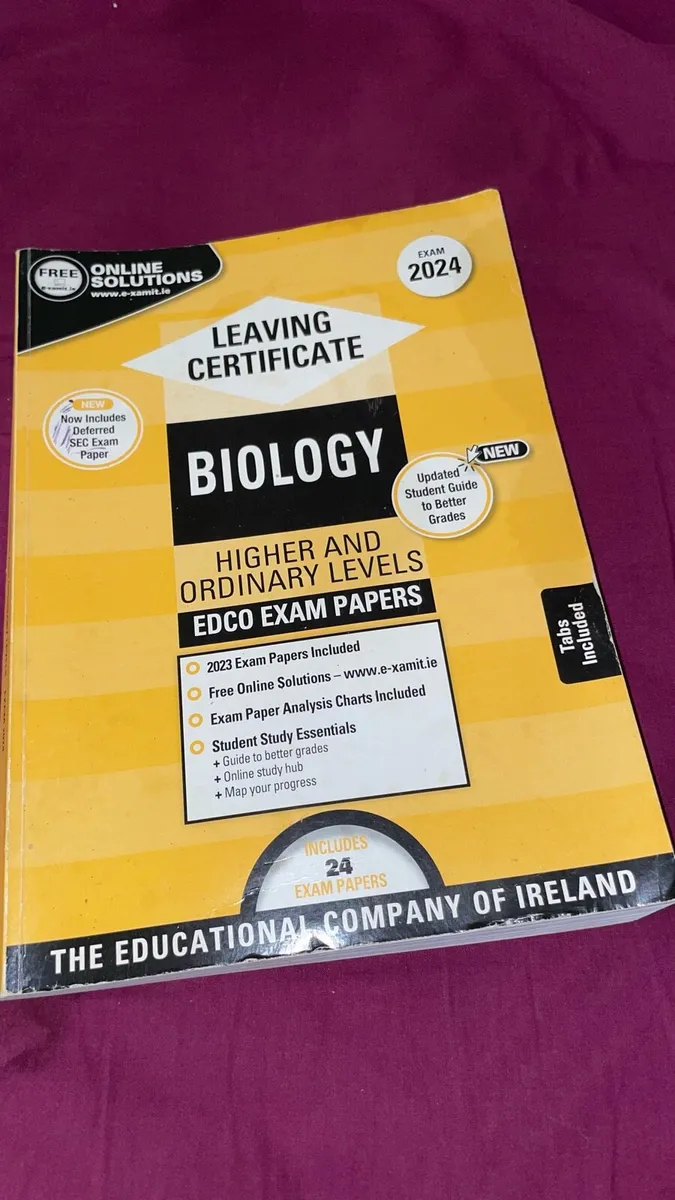 Leaving cert biology work book - Image 1