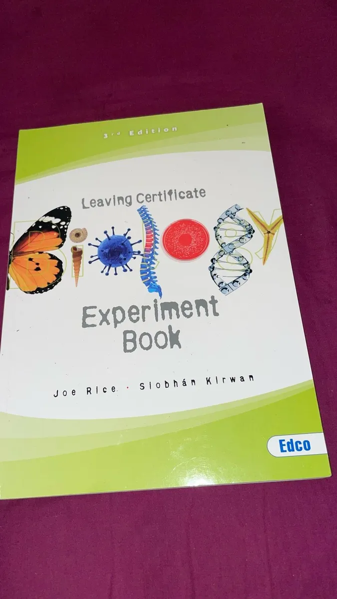 Leaving cert biology experiment work book - Image 1