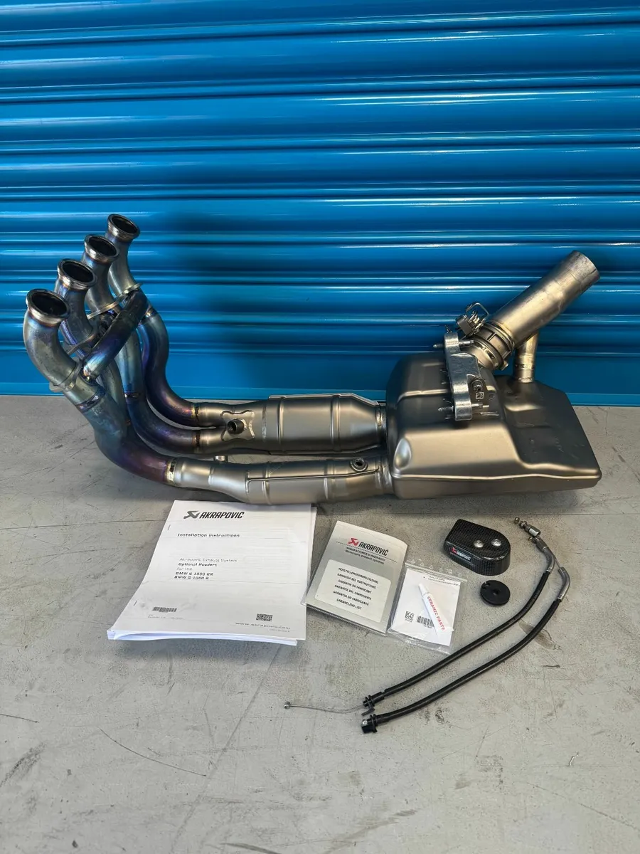 TITANIUM EXHAUST MANIFOLD FOR BMW S1000RR 2025 - Image 1