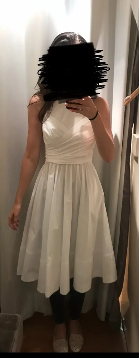 White midi dress - Image 1
