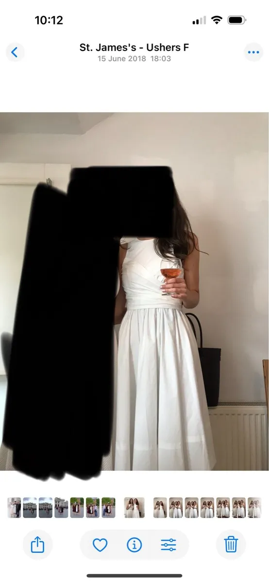 White midi dress - Image 4
