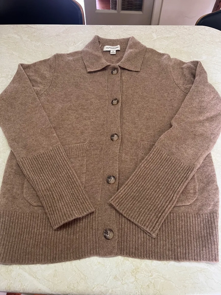 Autograph Cashmere Cardigan - Image 1