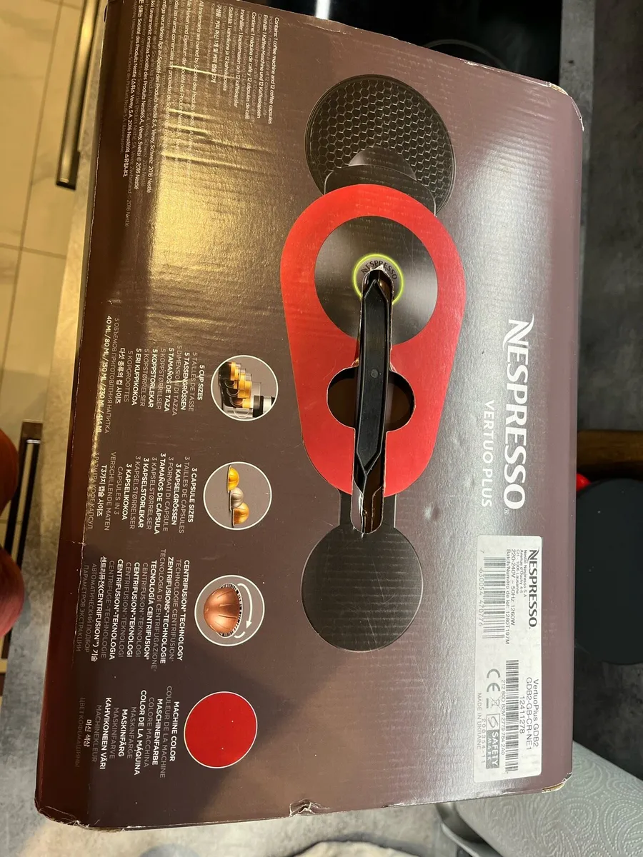 Nespresso VertuoPlus BRAND NEW - Image 3