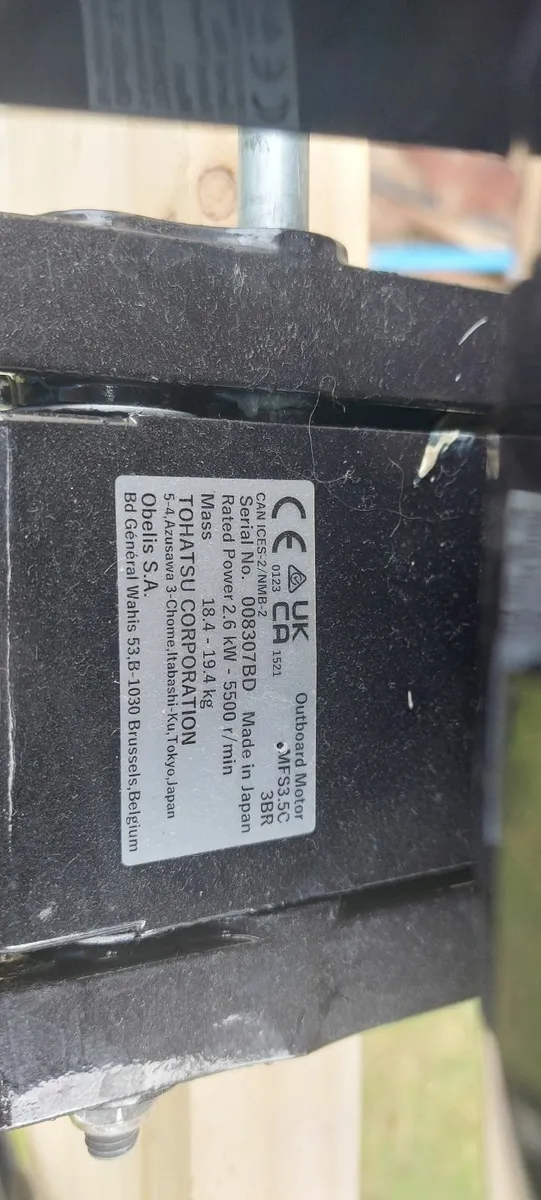 Outboard engine and inflatable boat - Image 2
