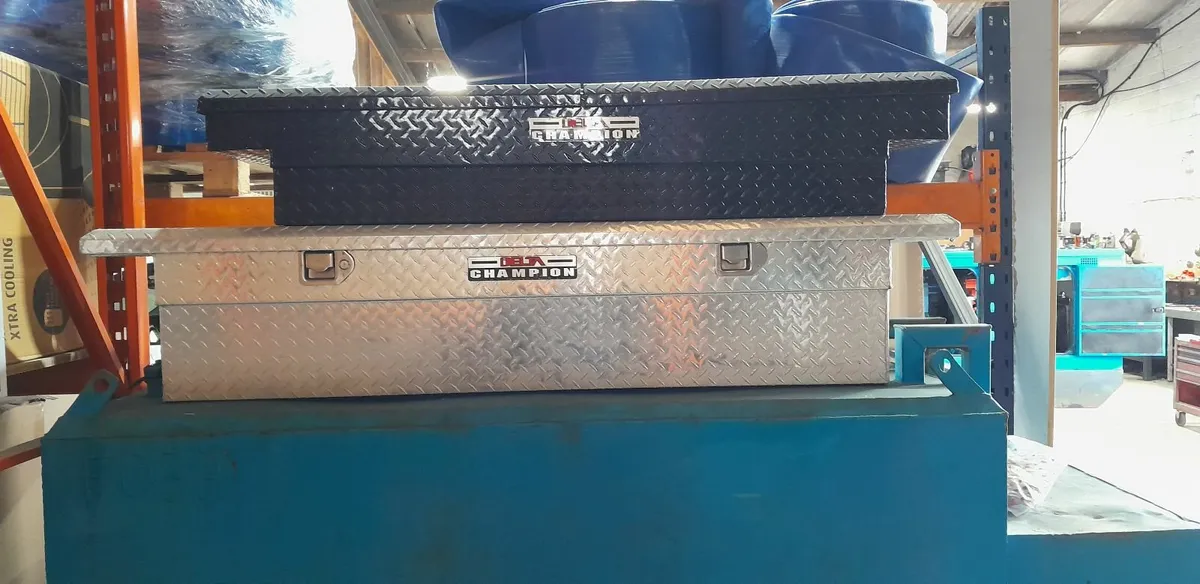 Truck storage box.