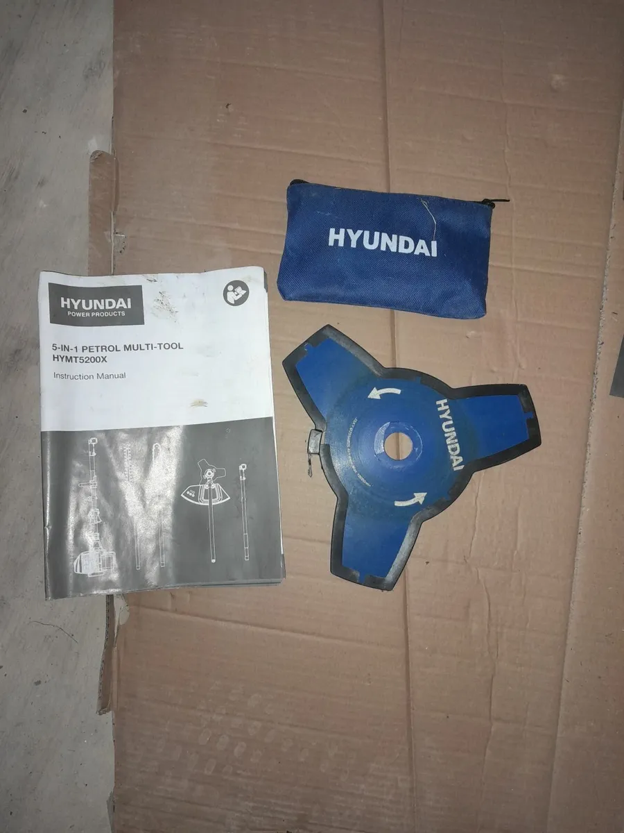 Hyundai strimmer multi tool attachments. - Image 3