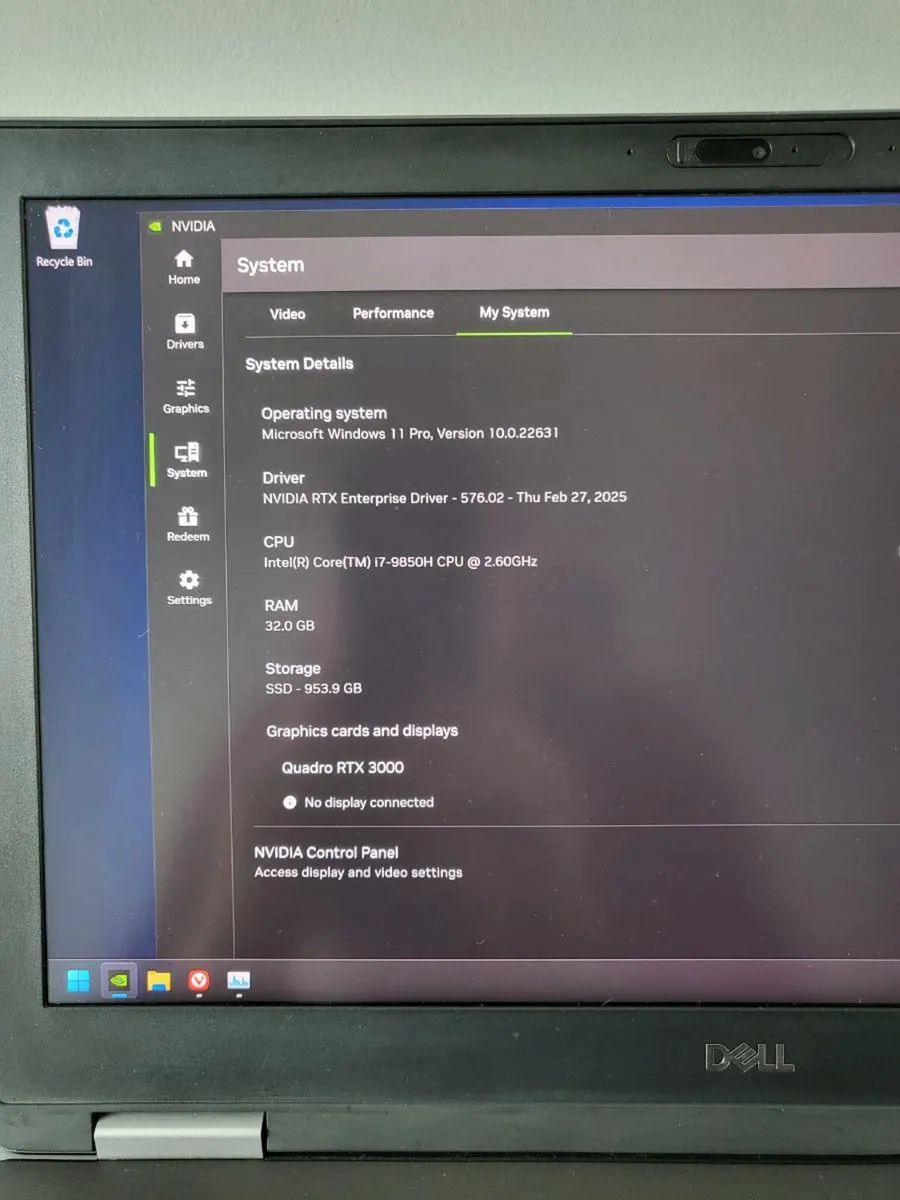 Dell Precision 7540 4K Quadro RTX 3000 (RTX 3060) - Image 4