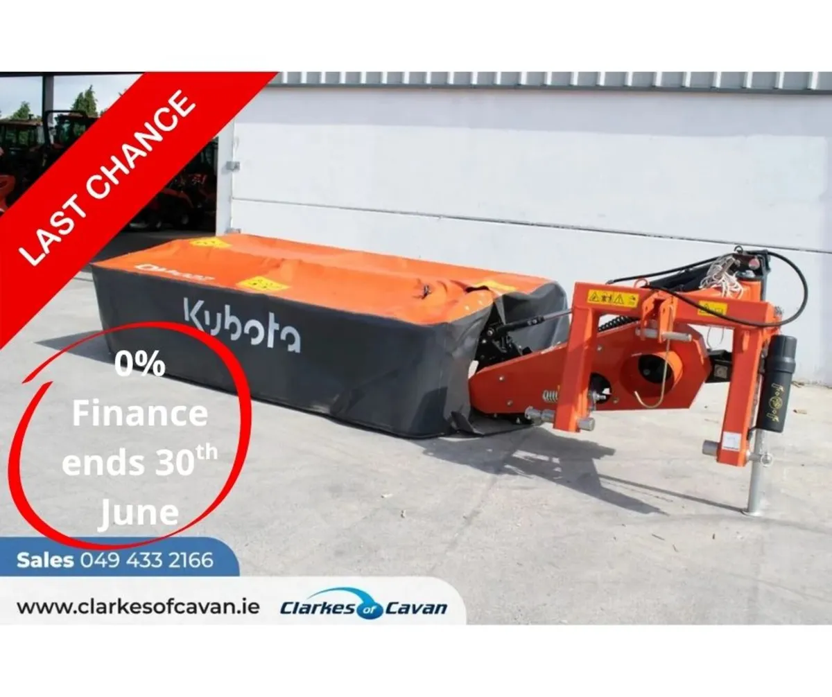 New Kubota DM1022 Mower - Image 1