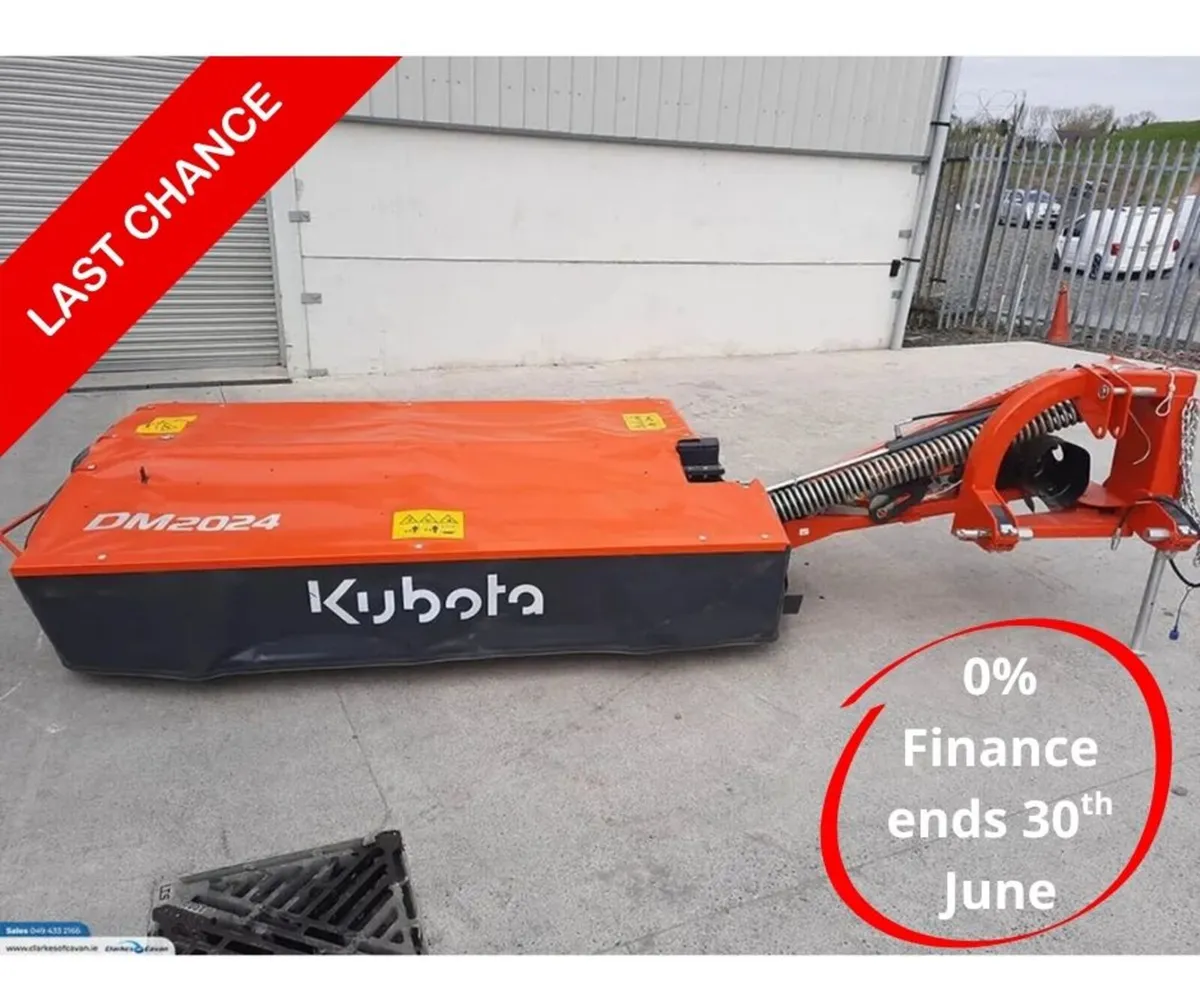 New Kubota DM2024 Mower - Image 1