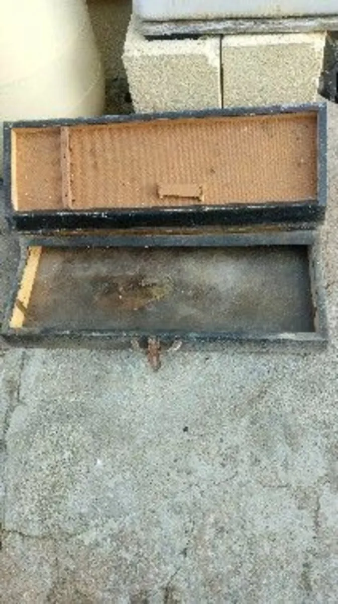 Vintage Carpenter's wooden Toolbox - Image 1