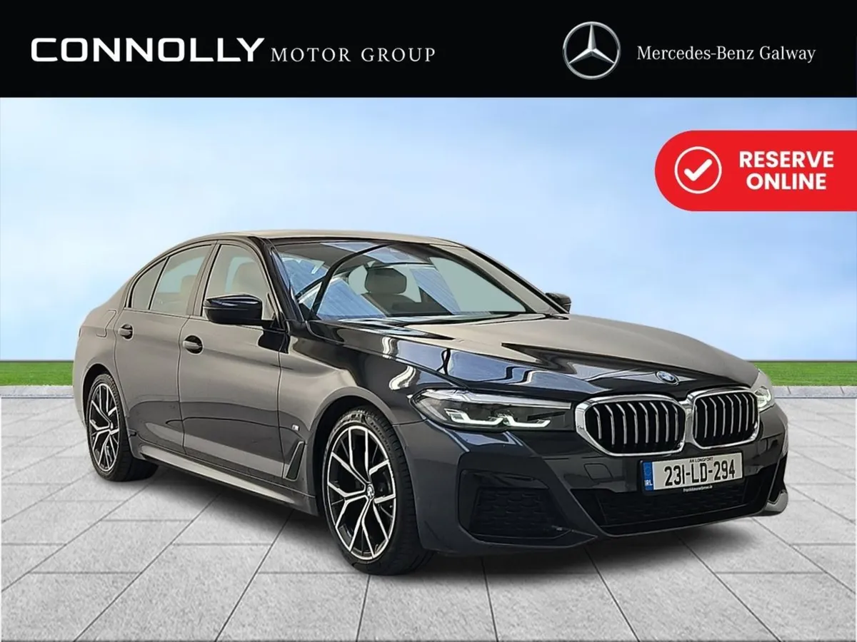 BMW 5 Series 520d M Sport  602pm  2 Year Warranty - Image 1