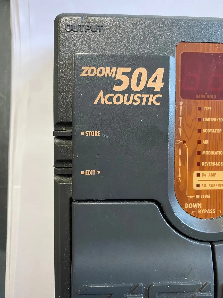 Zoom 504 Acoustic guitar effects processor - Image 4
