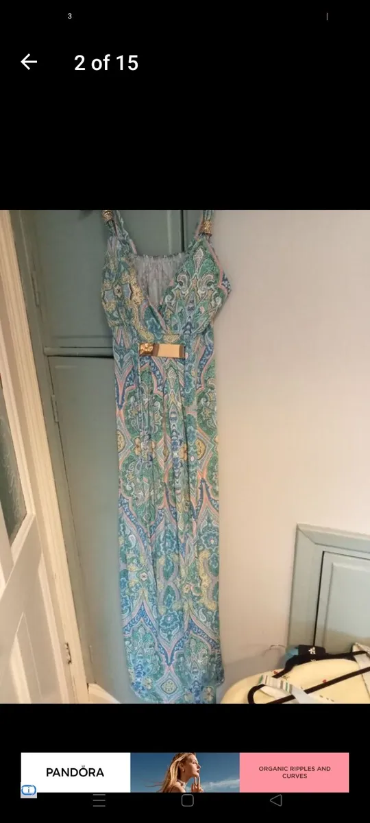 Ladies maxi dress size 10 - Image 1