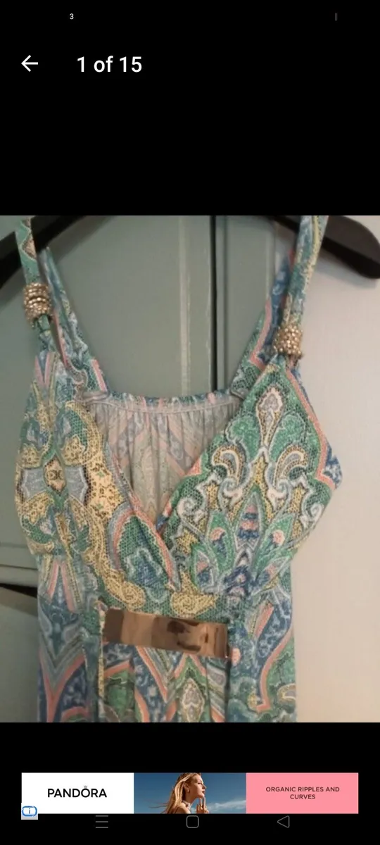 Ladies maxi dress size 10 - Image 2