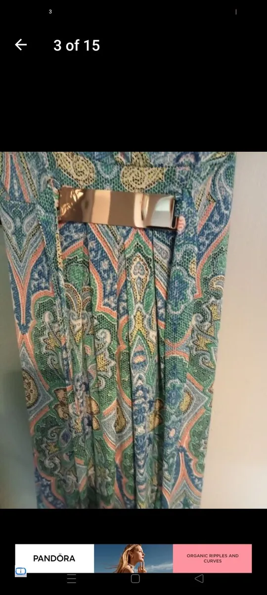 Ladies maxi dress size 10 - Image 3