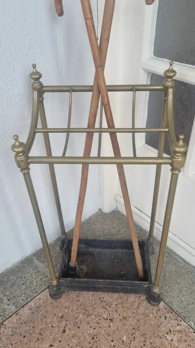 Brass Umbrella Stand - Image 1