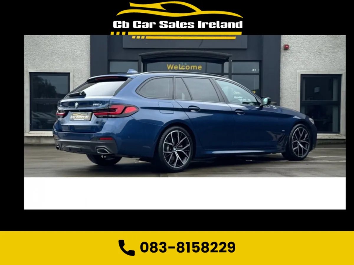 BMW 5-Series 2.0 520d MHT M Sport Touring 5dr Dies - Image 3