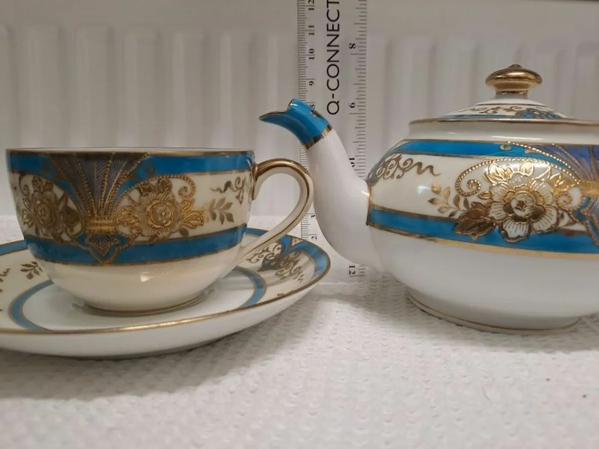 Noritake tea set 9 piece - Image 2