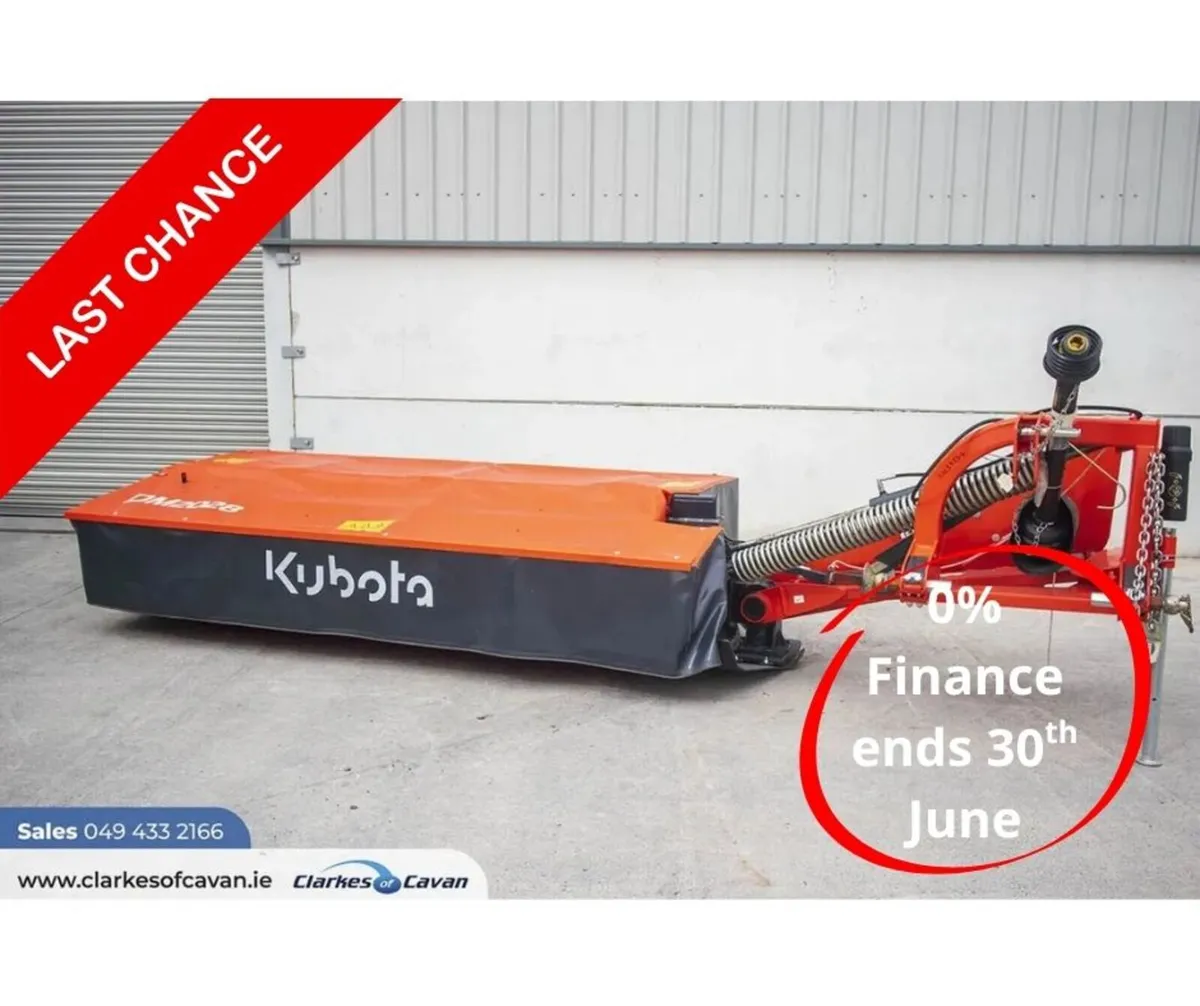 New Kubota DM2028 Mower - Image 1